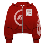 Maze Classic Hoodie Crimson