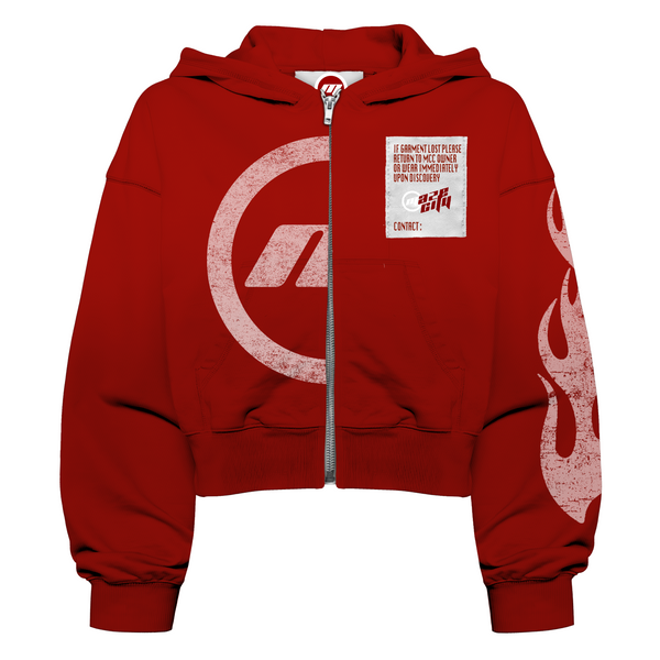Maze Classic Hoodie Crimson