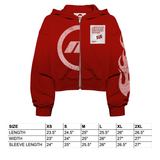 Maze Classic Hoodie Crimson